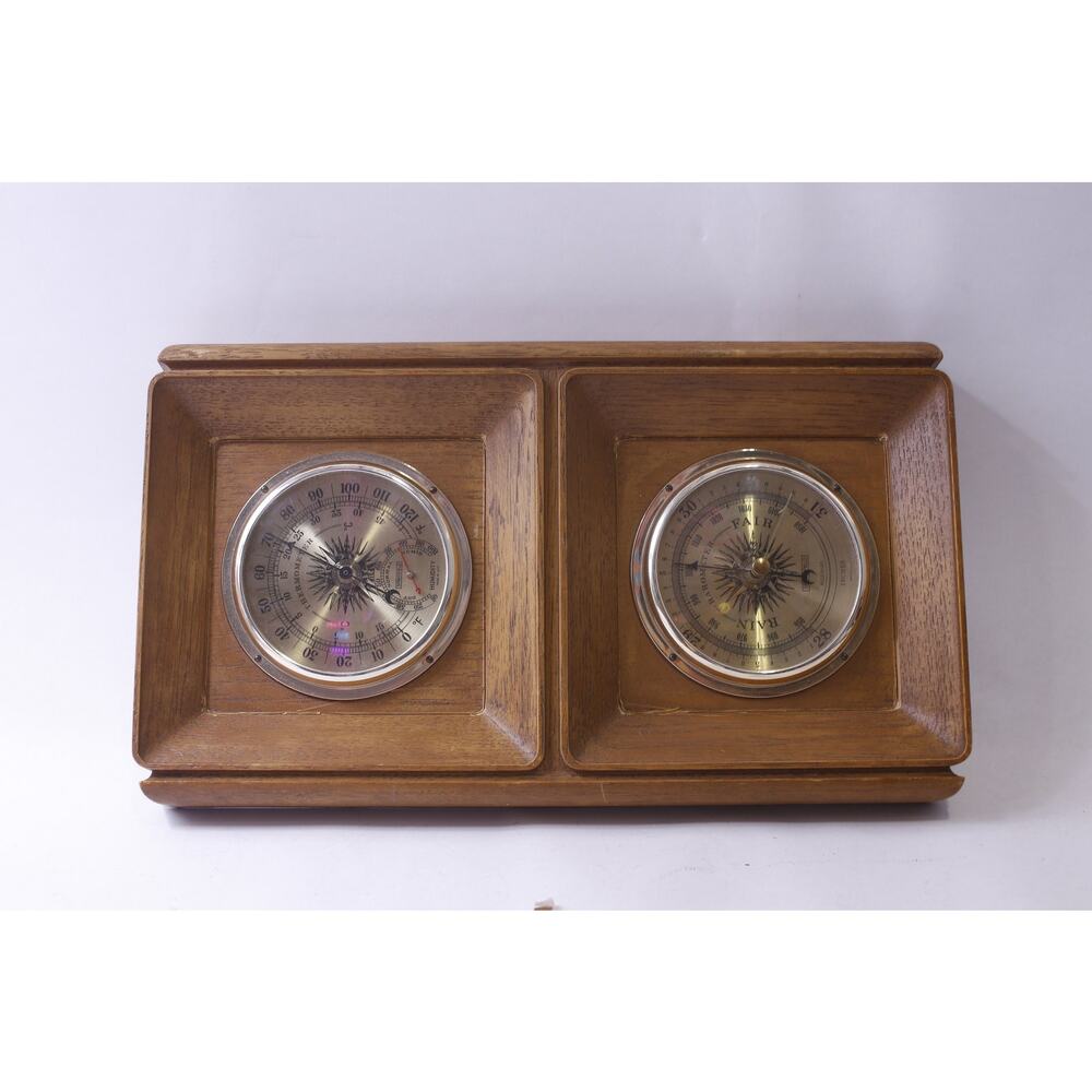 Springfield, Weather Station, Thermometer, Barometer, Humidity, Made in USA,